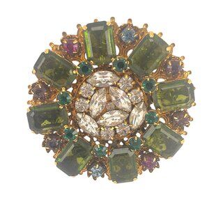 Erickson Beamon Statement Brooch Pin Designer Rare Y2K Brooch, Gift for Her